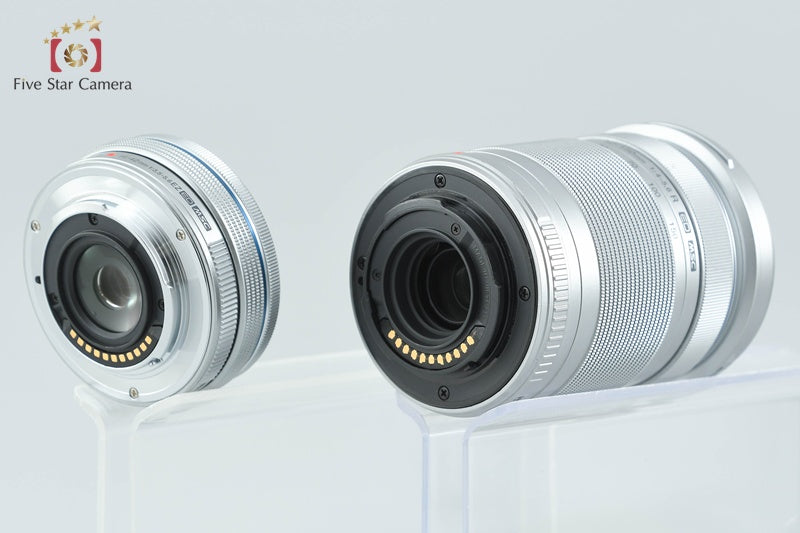 "Count 1,746" Olympus PEN Lite E-PL7 White 16.1 MP EZ 14-42 40-150 Lenses w/ Box