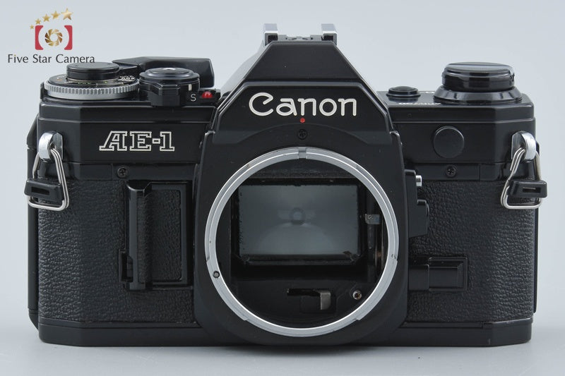 Canon AE-1 Black 35mm SLR Film Camera Body