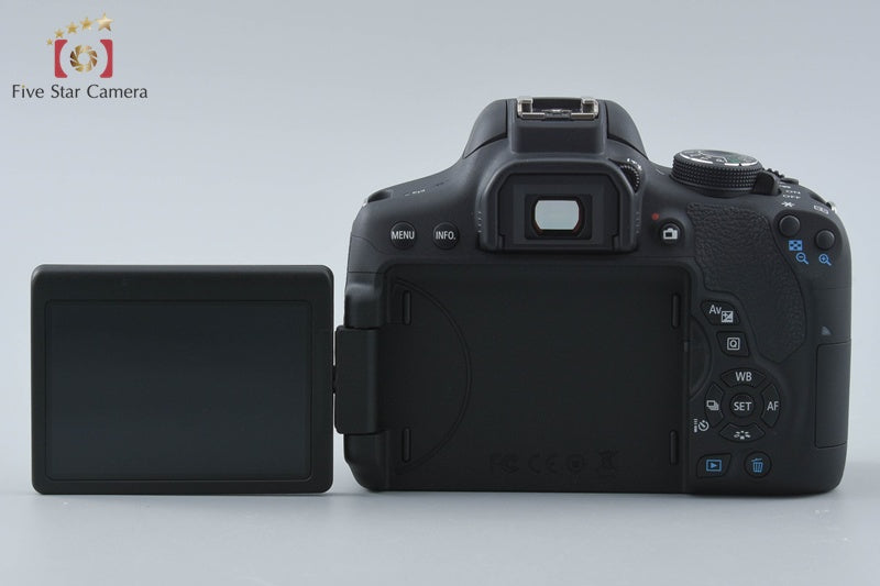 "Count 1,638" Canon EOS Kiss X8i / Rebel T6i / 750D 24.2 MP DSLR EF-S 18-55 Lens