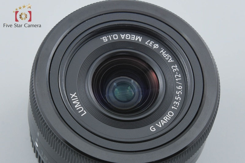 Panasonic LUMIX G VARIO 12-32mm f/3.5-5.6 ASPH. MEGA O.I.S. H-FS12032 Black