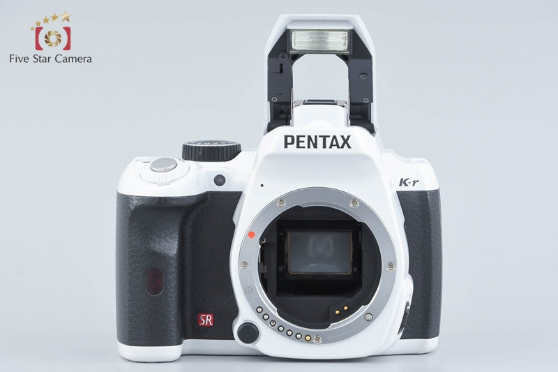 PENTAX K-r White 12.4 MP Digital SLR Camera 18-55 Lens