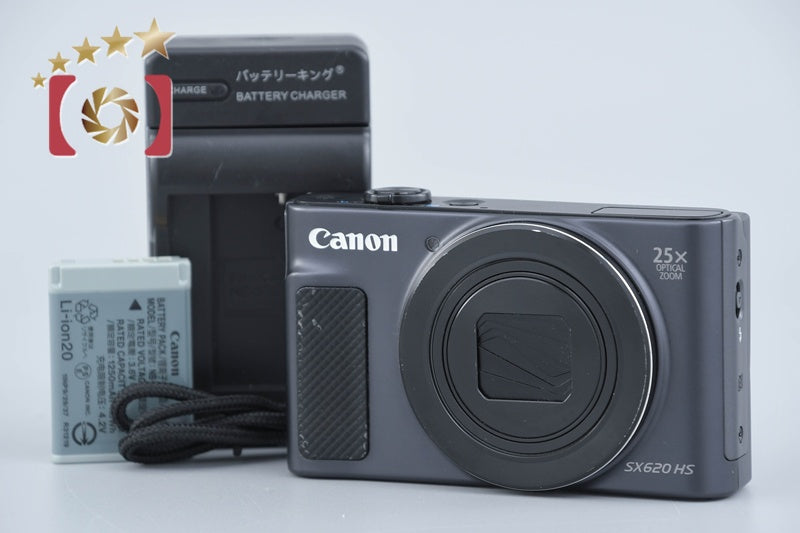 Canon PowerShot SX620 HS Black 20.2 MP Digital Camera