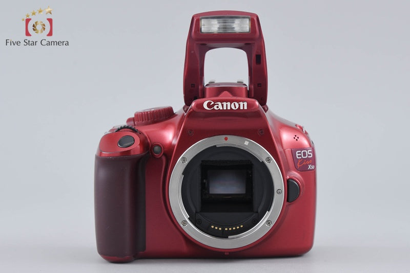 Canon EOS Kiss X50 / Rebel T3 / 1100D Red 12.2 MP 18-55 Lens
