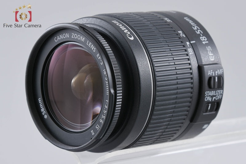 Canon EOS Kiss X50 / Rebel T3 / 1100D Red 12.2 MP 18-55 Lens