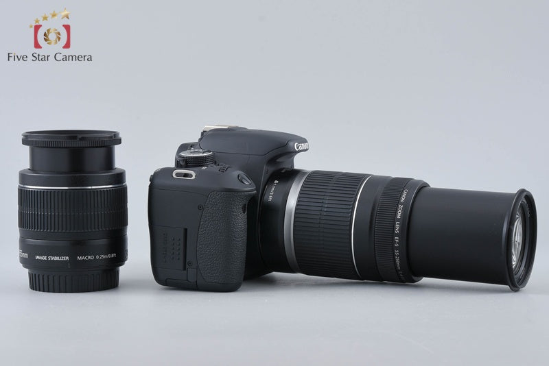 "Count 2,001" Canon EOS Kiss X5 / Rebel T3i / 600D 18.0 MP 18-55 55-250 Lenses