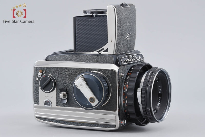 Zenza Bronica C Medium Format Film Camera + Nikon NIKKOR-P 75mm f/2.8