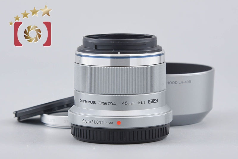 Olympus M.ZUIKO DIGITAL 45mm f/1.8 Silver