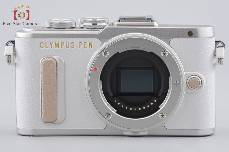 "Count 705" Olympus PEN E-PL8 White 16.1 MP Digital Mirrorless Camera Body