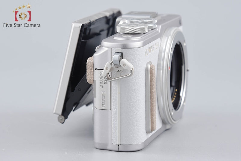 "Count 705" Olympus PEN E-PL8 White 16.1 MP Digital Mirrorless Camera Body