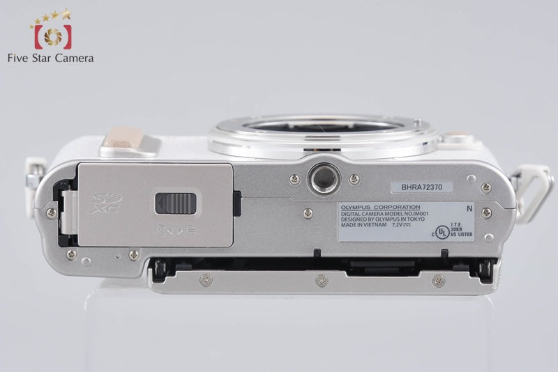 "Count 705" Olympus PEN E-PL8 White 16.1 MP Digital Mirrorless Camera Body