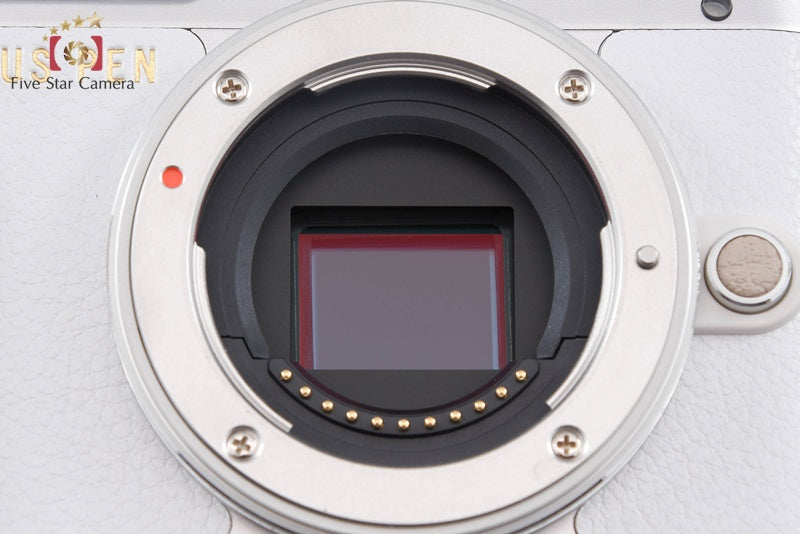 "Count 705" Olympus PEN E-PL8 White 16.1 MP Digital Mirrorless Camera Body