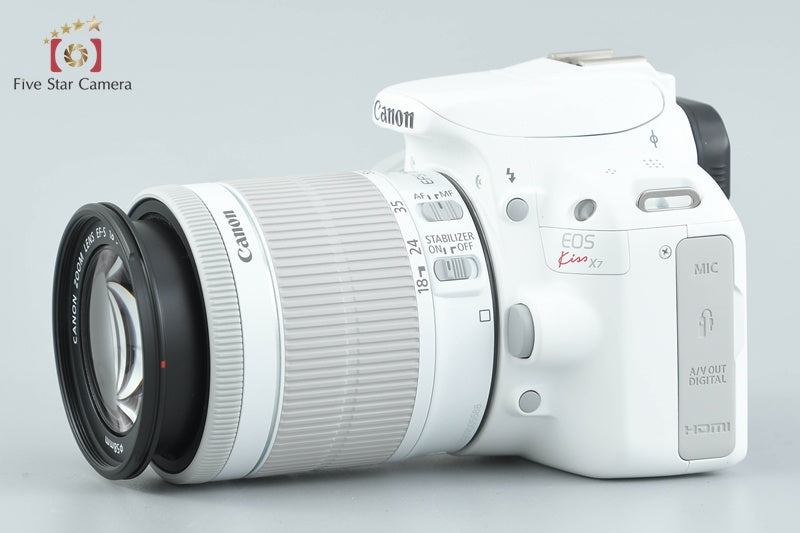 "Count 479" Canon EOS Kiss X7 / Rebel SL1 / 100D White 18.0 MP DSLR 18-55 Lens