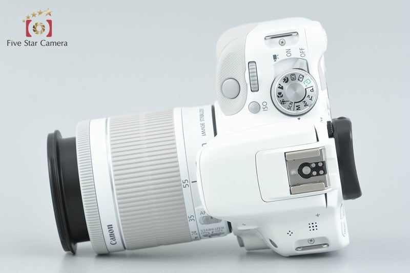 "Count 479" Canon EOS Kiss X7 / Rebel SL1 / 100D White 18.0 MP DSLR 18-55 Lens