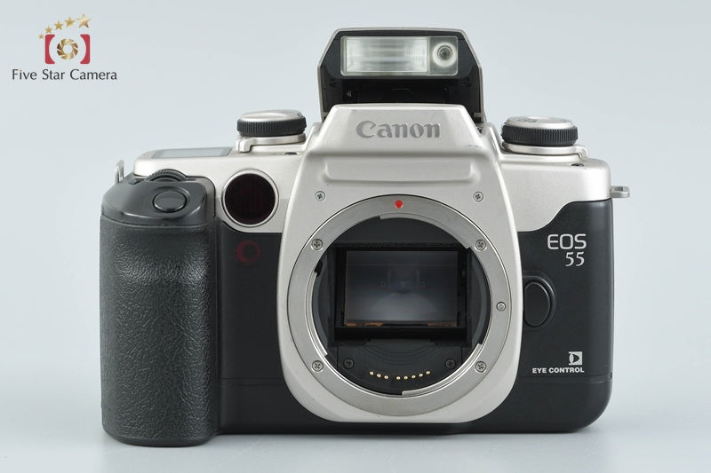 Canon EOS 55 / ELAN II / 50 Silver 35mm SLR Film Camera Body