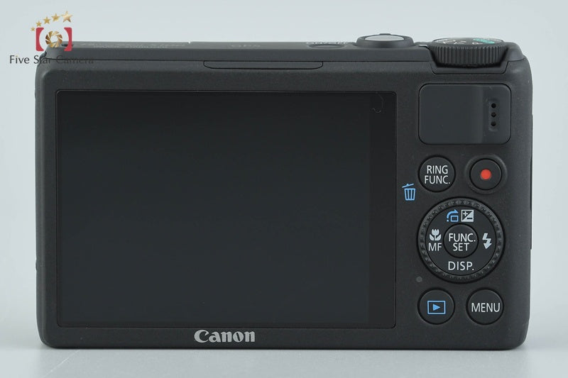 Canon PowerShot S100 Black 12.1 MP Digital Camera
