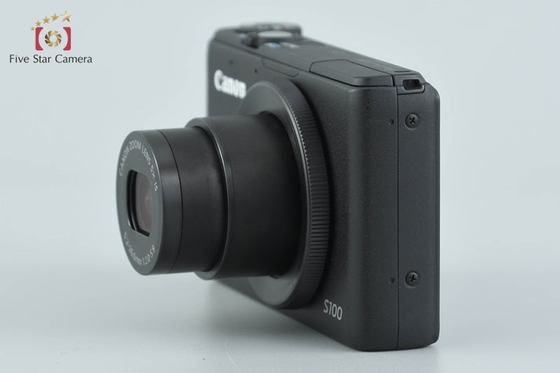 Canon PowerShot S100 Black 12.1 MP Digital Camera