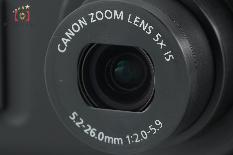 Canon PowerShot S100 Black 12.1 MP Digital Camera
