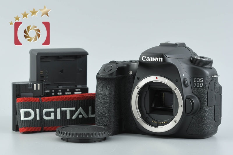 Canon EOS 70D 20.2 MP Digital SLR Camera Body
