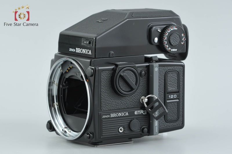 Zenza Bronica ETR Si Medium Format Film Camera + AE-II Prism View Finder