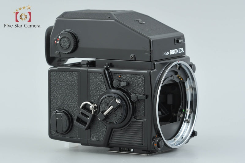 Zenza Bronica ETR Si Medium Format Film Camera + AE-II Prism View Finder