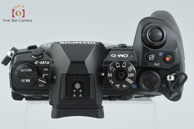 "Count 2,389" Olympus OM-D E-M1 Mark II Black 20.3 MP Digital Mirrorless Camera