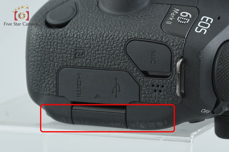 Canon EOS 6D Mark II 26.2 MP Full Frame Digital SLR Camera Body