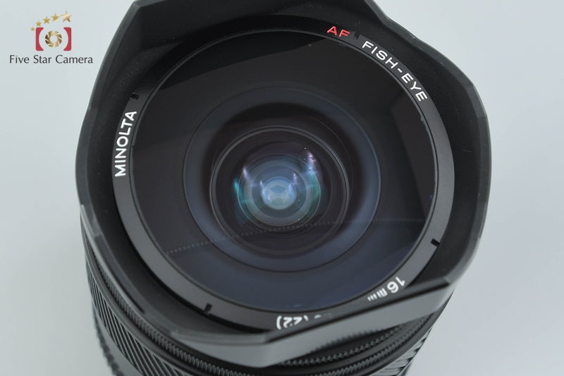 Minolta AF FISH-EYE 16mm f/2.8 for Sony / Minolta A Mount Lens