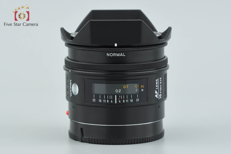 Minolta AF FISH-EYE 16mm f/2.8 for Sony / Minolta A Mount Lens