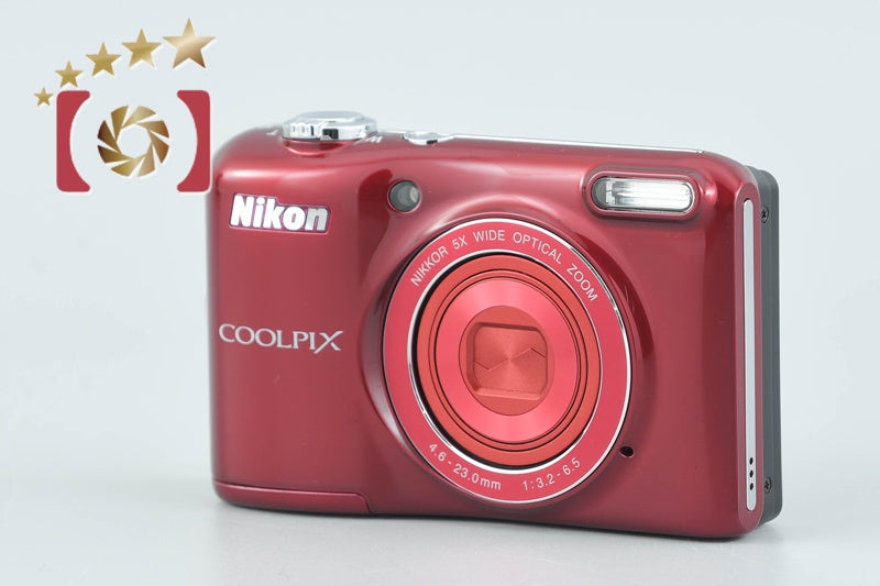 Nikon COOLPIX L28 Red 20.1 MP Digital Camera