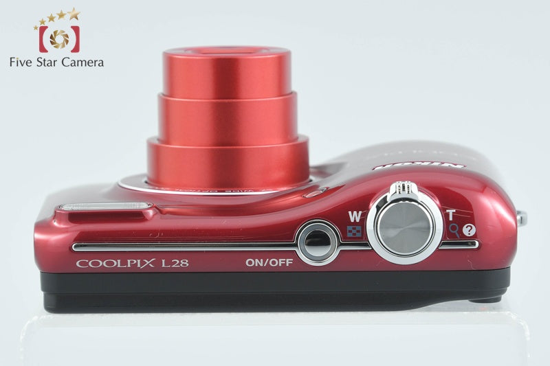 Nikon COOLPIX L28 Red 20.1 MP Digital Camera