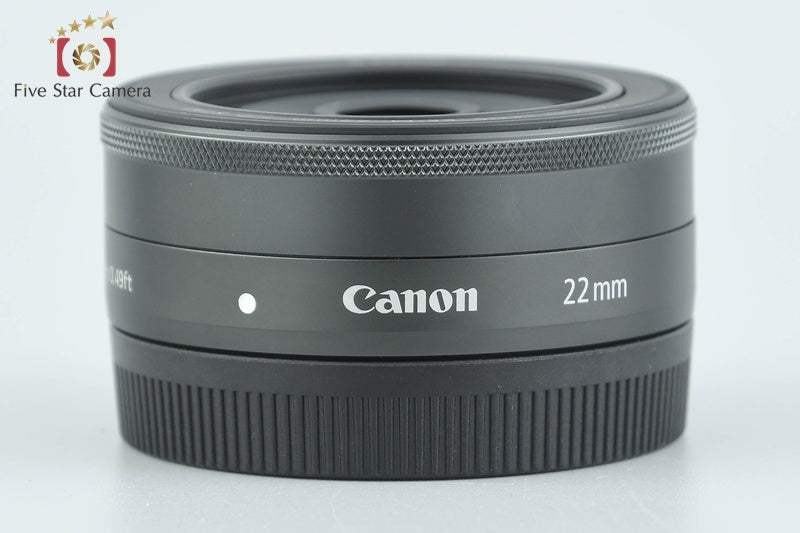 Canon EF-M 22mm f/2 STM Black