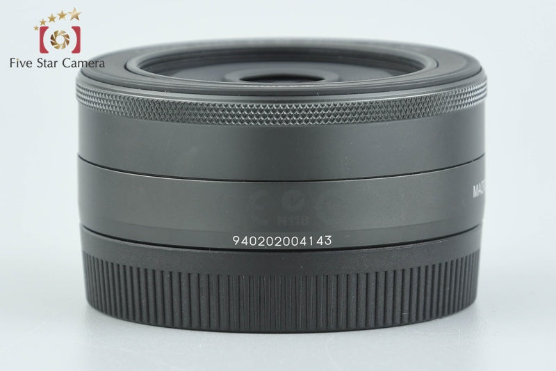 Canon EF-M 22mm f/2 STM Black