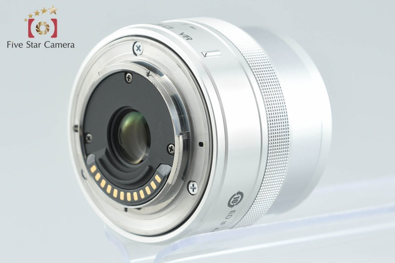 Nikon 1 J5 Silver 20.8 MP Digital Camera 10-30 VR Lens