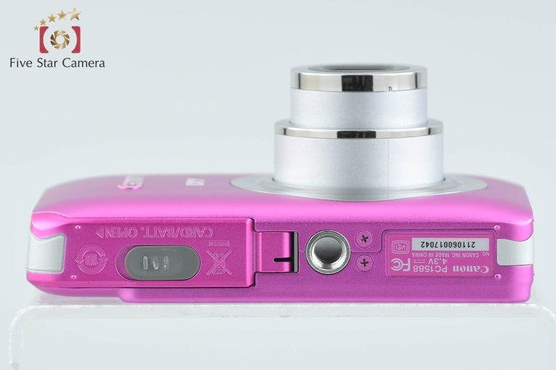 Canon IXY 210F Pink 12.1 MP Digital Camera w/ Box