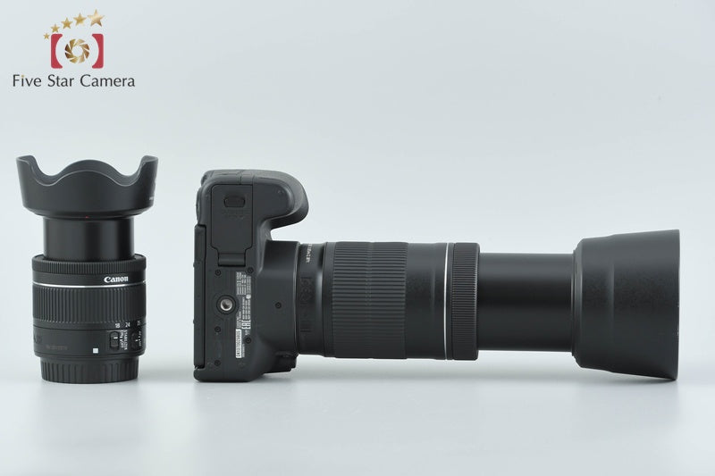 "Count 961" Canon EOS Kiss X9 / Rebel SL2 / 200D Black 24.2 MP 18-55 55-250 Lens