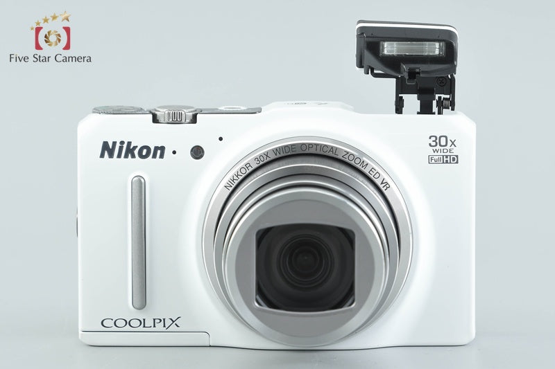 Nikon COOLPIX S9700 Elegant White 16.5 MP Digital Camera