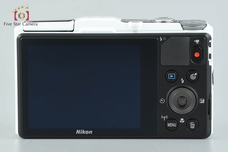 Nikon COOLPIX S9700 Elegant White 16.5 MP Digital Camera