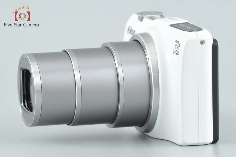 Nikon COOLPIX S9700 Elegant White 16.5 MP Digital Camera