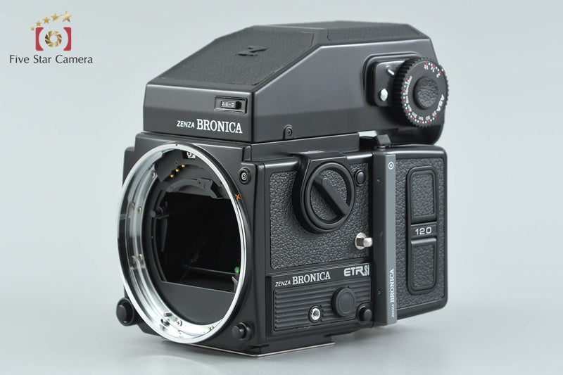 Zenza Bronica ETR Si Medium Format Film Camera + AE-II Prism View Finder