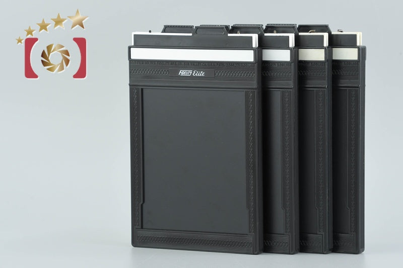 FIDELITY ELITE 4x5 Cut Film Holder x4