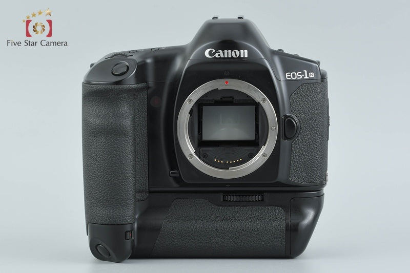 Canon EOS-1N 35mm SLR Film Camera Body + Power Drive Booster E1