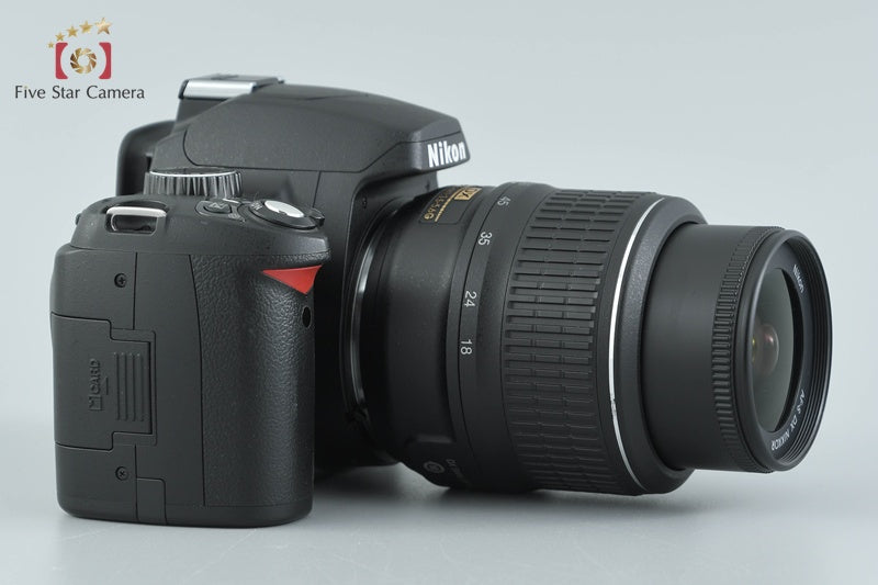 "Shutter count 1,242" Nikon D60 10.2 MP DSLR Camera 18-55 Lens