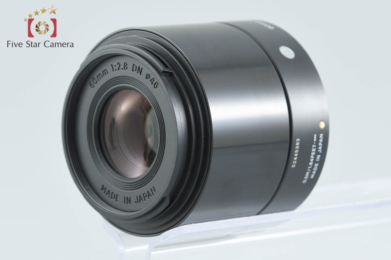 Sigma Art 60mm f/2.8 DN Black for Sony E Mount