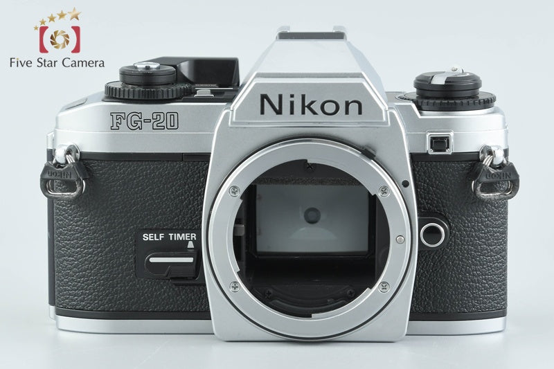 Nikon FG-20 Silver 35mm SLR Film Camera Body