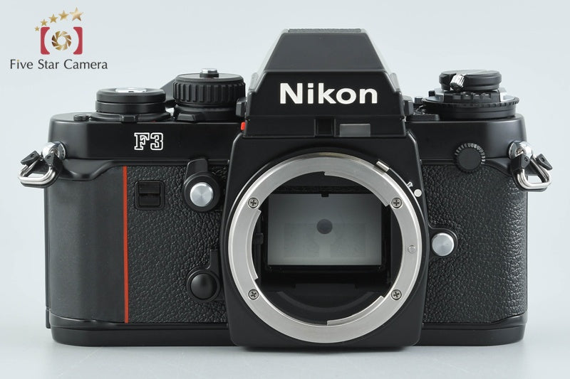 Nikon F3 Eye Level 35mm SLR Film Camera w/ MF-14 Data Back, Box