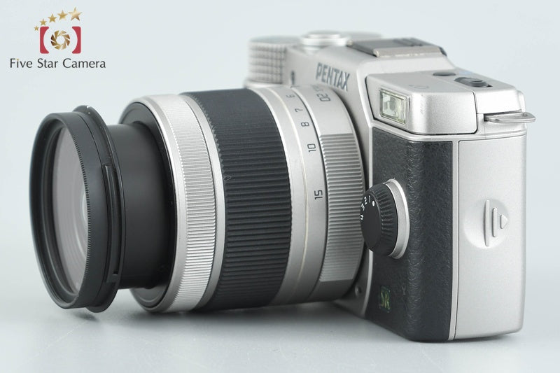 PENTAX Q7 Silver 12.4 MP Digital Camera 5-15 Lens