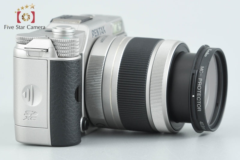 PENTAX Q7 Silver 12.4 MP Digital Camera 5-15 Lens