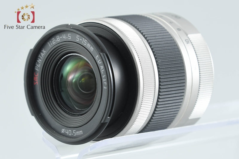 PENTAX Q7 Silver 12.4 MP Digital Camera 5-15 Lens