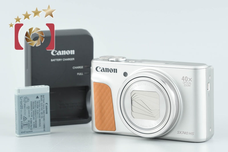 Canon PowerShot SX740 HS Silver 20.3 MP Digital Camera