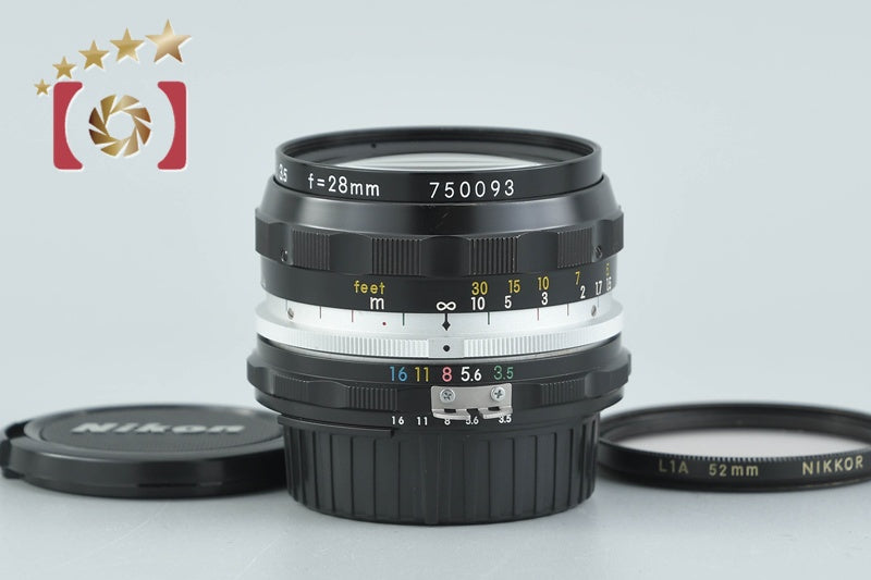 Nikon NIKKOR-H Auto 28mm f/3.5 Ai Converted